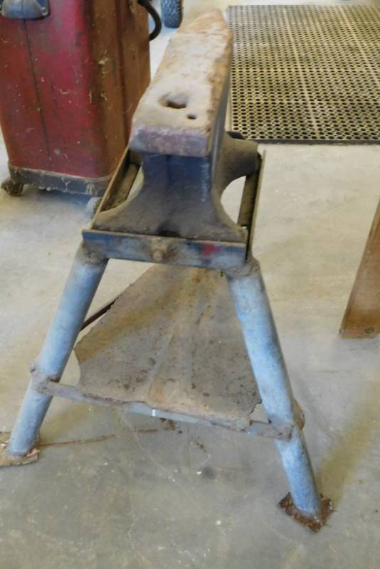 lot 61 image: Anvil with Stand