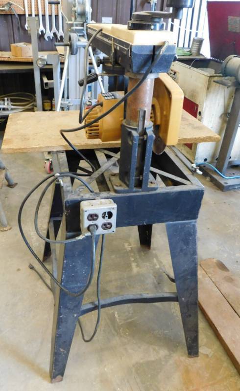 lot 62 image: Dewalt Radial 10 Arm Saw