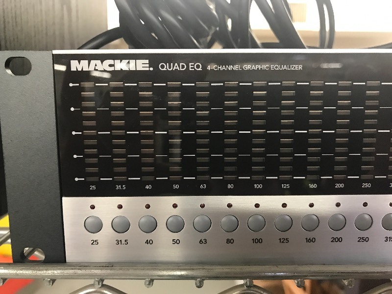 lot 401 image: MACKIE QUAD EQ EQUALIZER