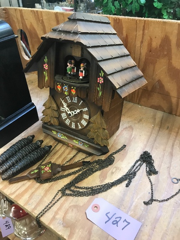 lot 427 image: SCHNEIDER CUCKOO CLOCK FROM WEST GERMANY