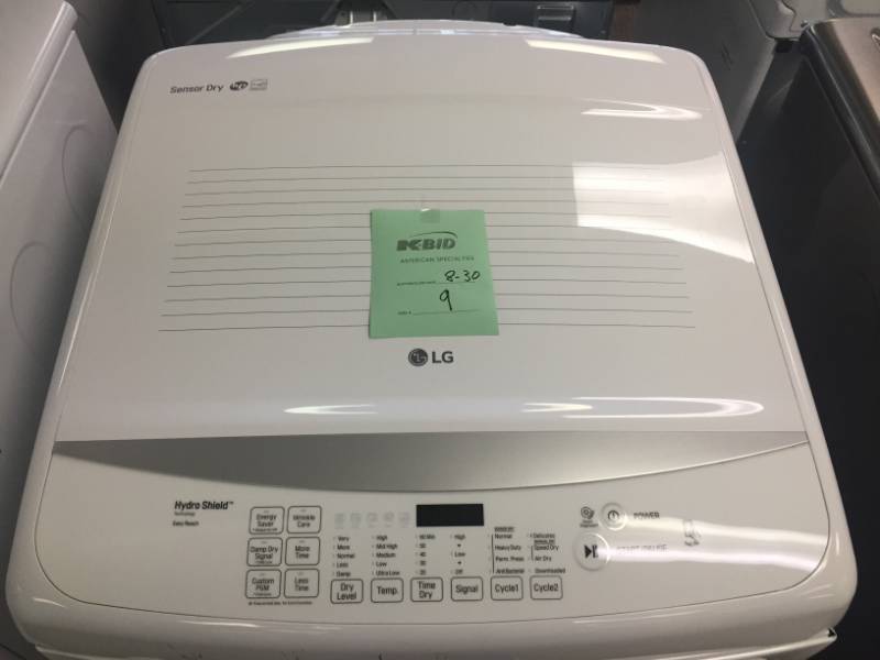 New ScratchDent LG- 7.3 cu. ft. Gas Dryer with Front Control in White--Model#  DLG1502W