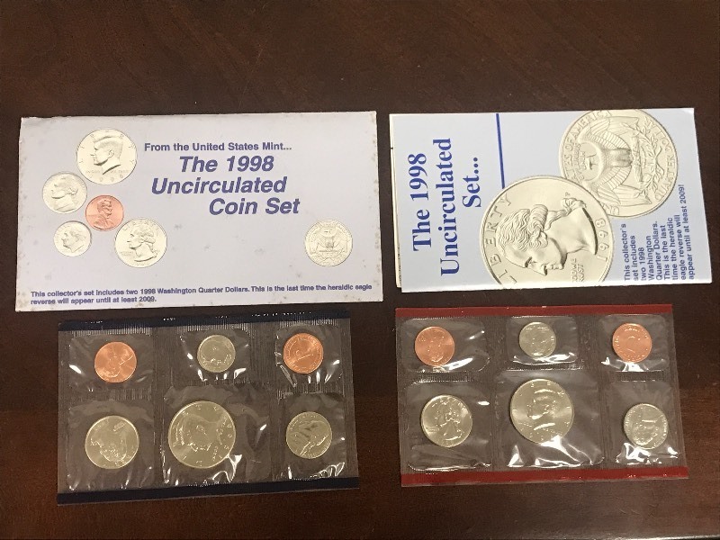 1998 US Uncirculated Mint Set