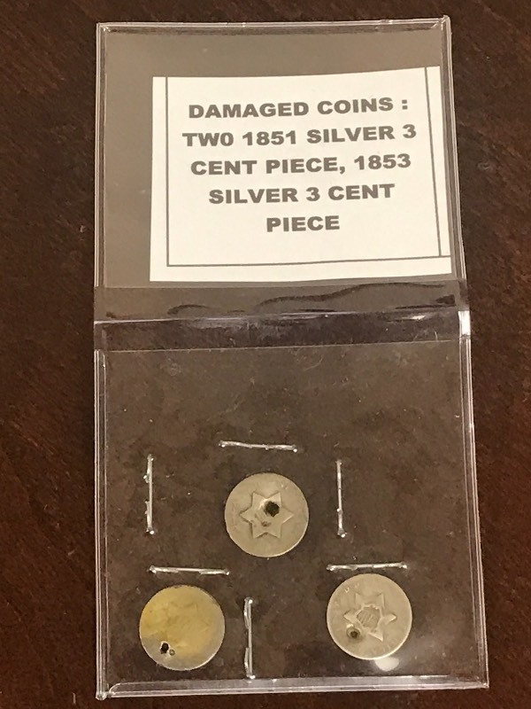 Lot Of (3) Damaged Coins