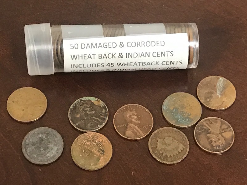 (50) Damaged Coins
