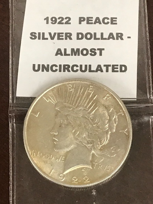 1922 Peace Dollar