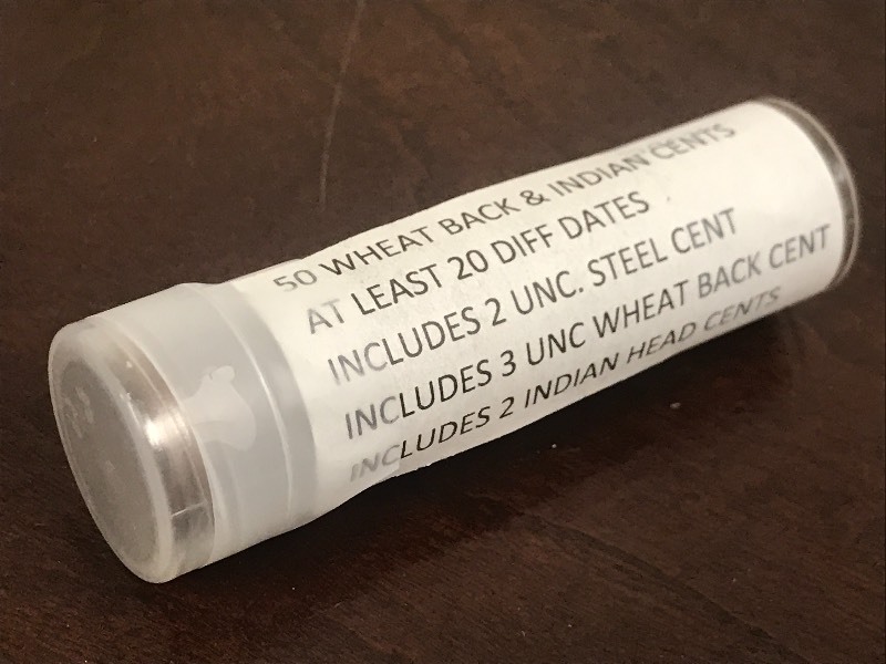 (1) Roll Of Wheatback & Indian Head Cents