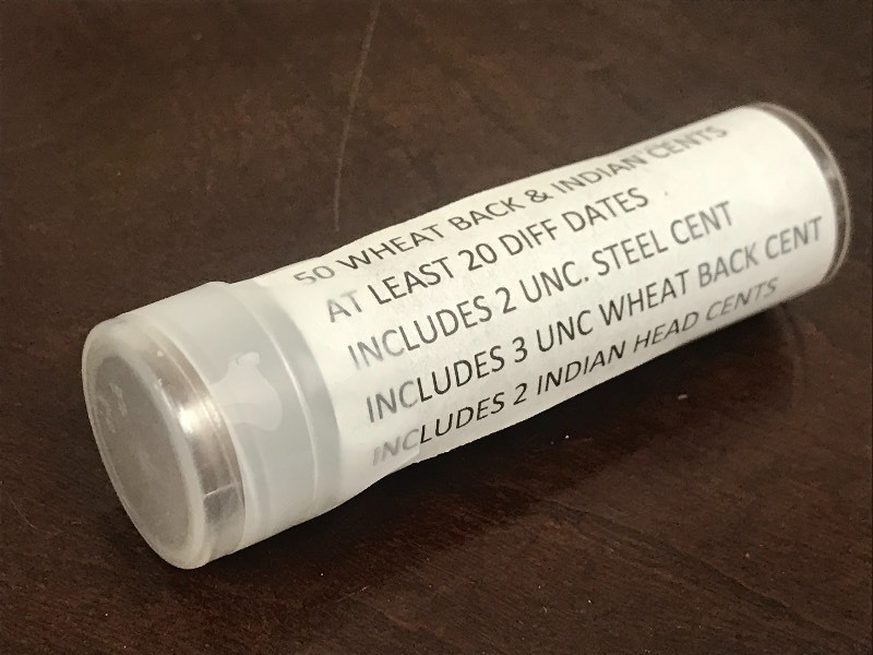 (1) Roll Of Wheatback & Indian Head Cents