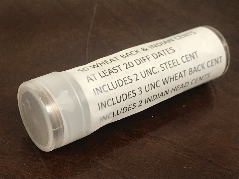 (1) Roll Of Wheatback & Indian Head Cents