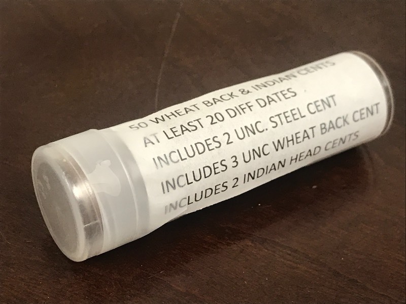(1) Roll Of Wheatback & Indian Head Cents