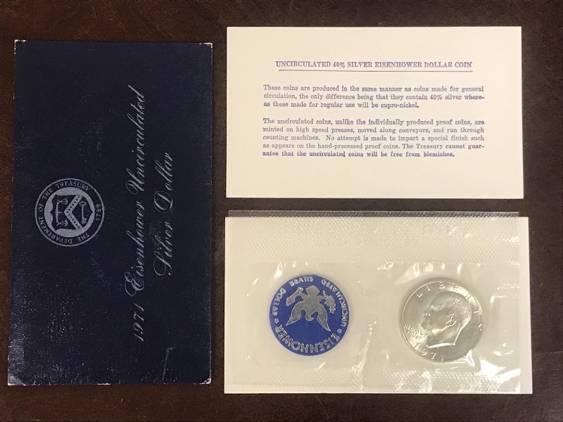 1971 Eisenhower Dollar