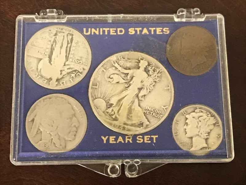 5-Coin US Year Set