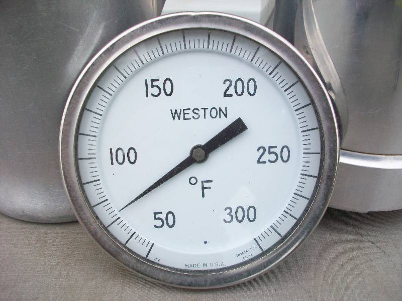 Vintage Coffee Pots & Thermometer