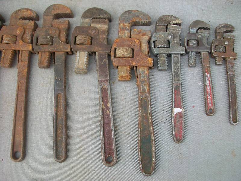 Old Pipe Wrenches
