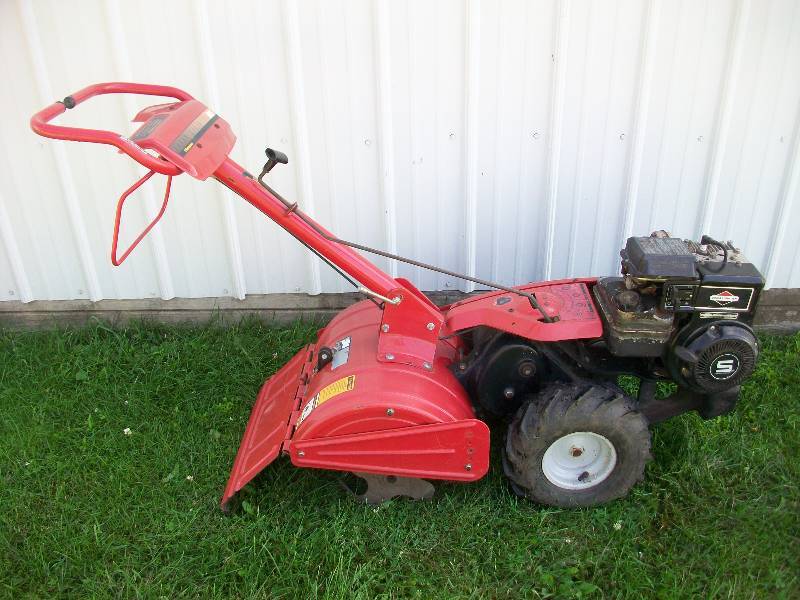 Rear Tine Garden Tiller
