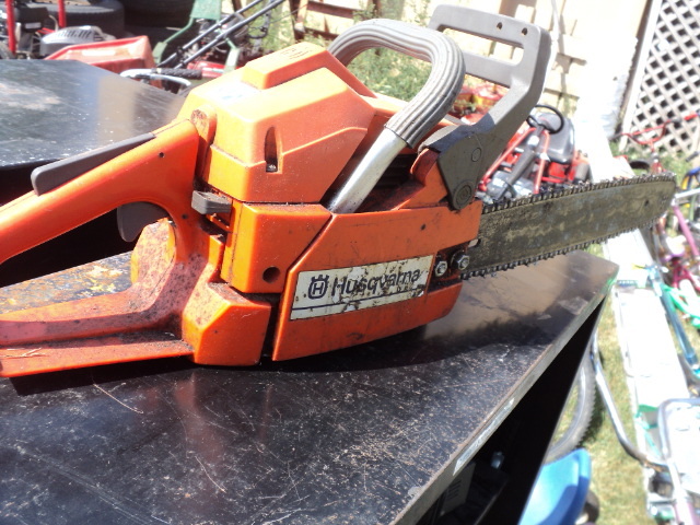 lot 45 image: Husqvarna chain saw...