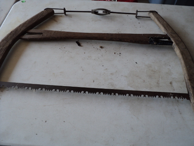 lot 97 image: vintage saw...