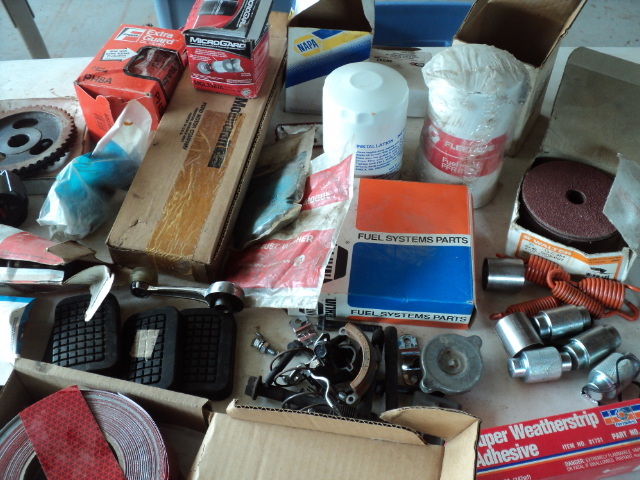 lot 109 image: box of parts - new and used...
