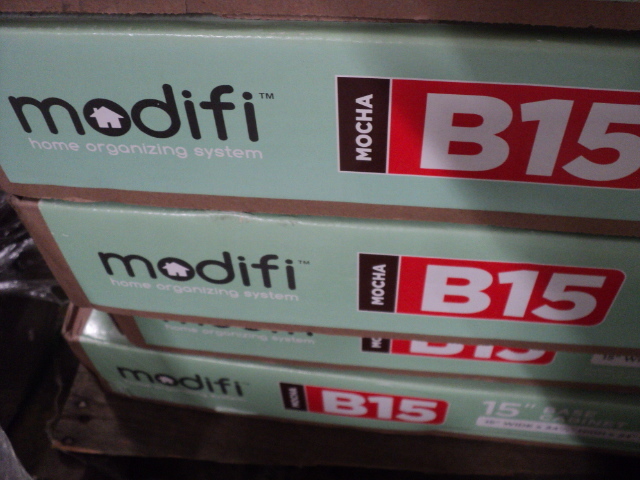 lot 129 image: 5 modifi 30x34 182x24 base cabinets...