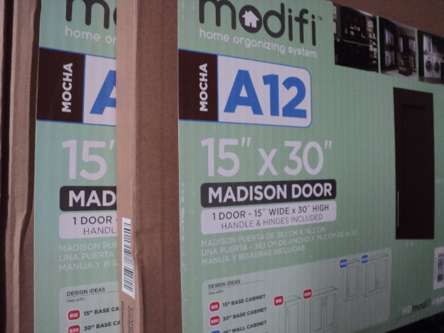 lot 131 image: 2 modifi mocha 15x 30 doors...