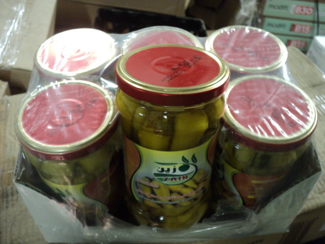 lot 171 image: 6 pack of Zain Whole Green Peppers ...