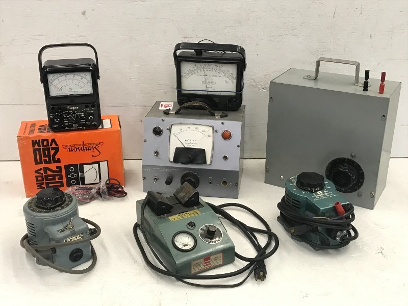 lot 66 image: Lot Of Commercial Electrical Testing Equipment
