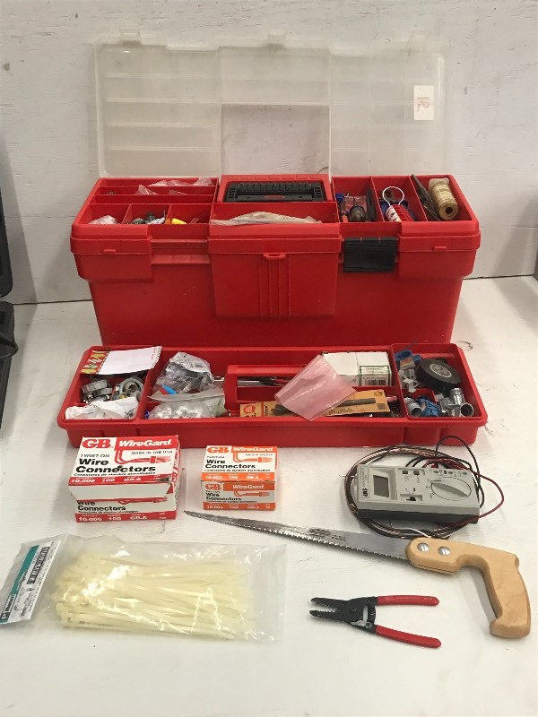 lot 15 image: Contico Toolbox Full Of Contents