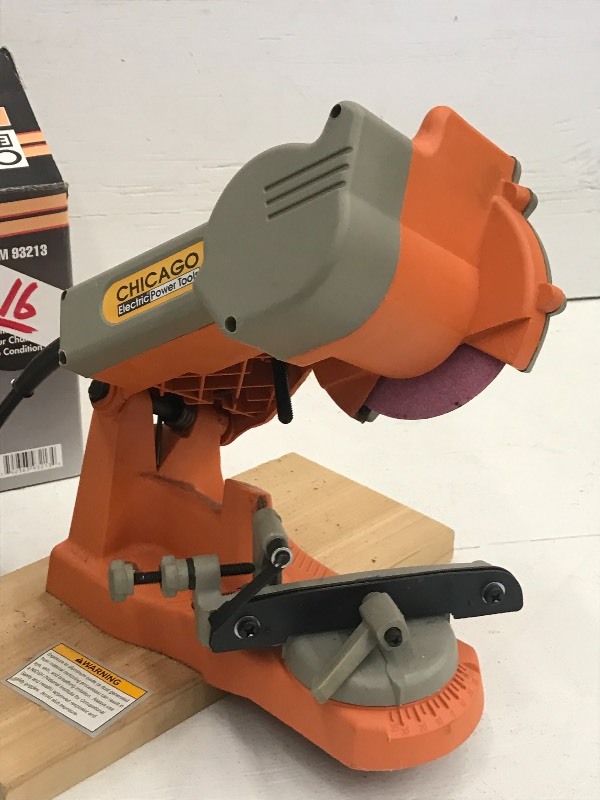 lot 16 image: Electric Chainsaw Sharpener