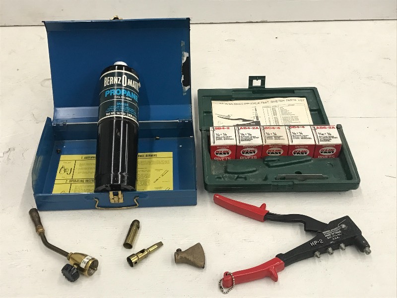 lot 35 image: Rivoter Set & LP-Torch Set