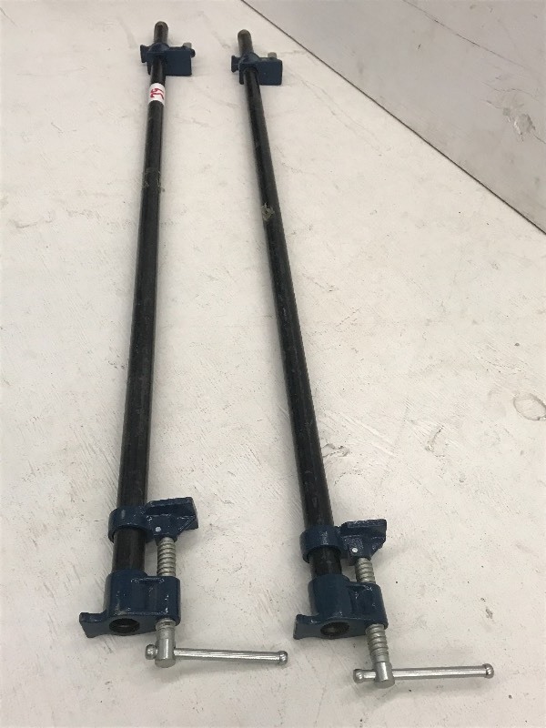 lot 39 image: (2) Bar Clamps