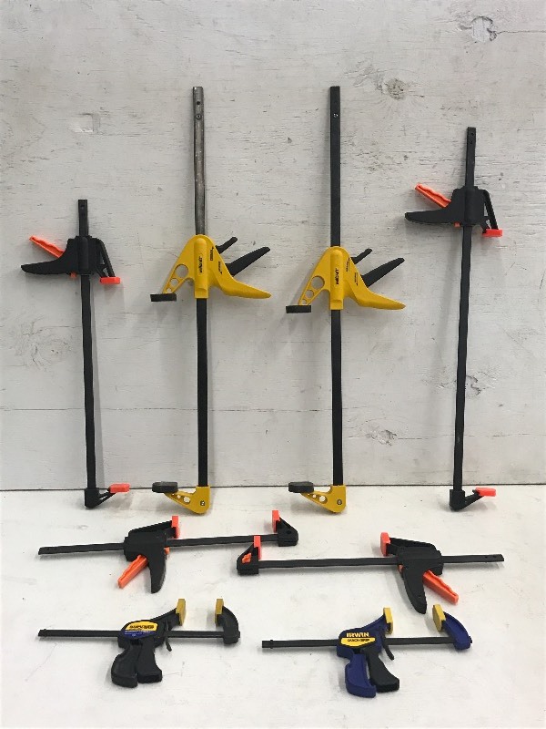 lot 41 image: (8) Assorted Quick-Grip Clamps