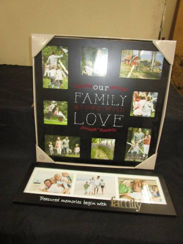 lot 8 image: family frames