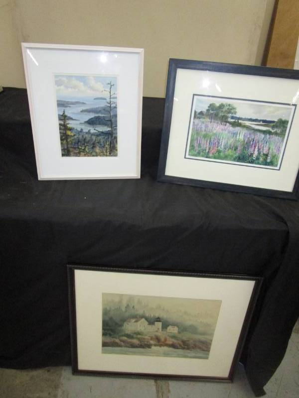 lot 9 image: Art work