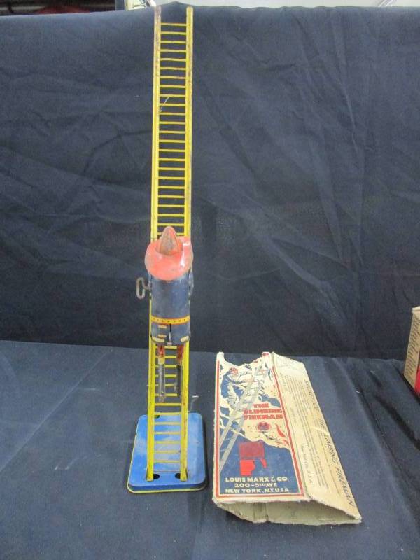 lot 108 image: Louis Marx and Co 200-5th Ave New York NY USA Smokey Joe  The Climbing Fireman