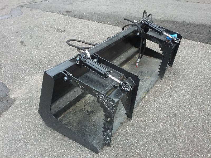 Brand New 7 Double Grapple Flat Bucket