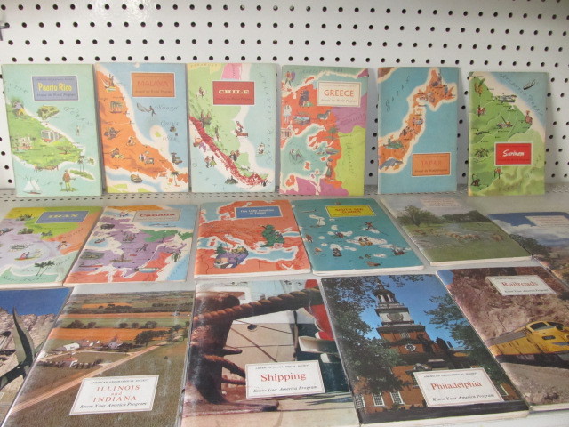 lot 66 image: Lot of Vintage Geographical Books