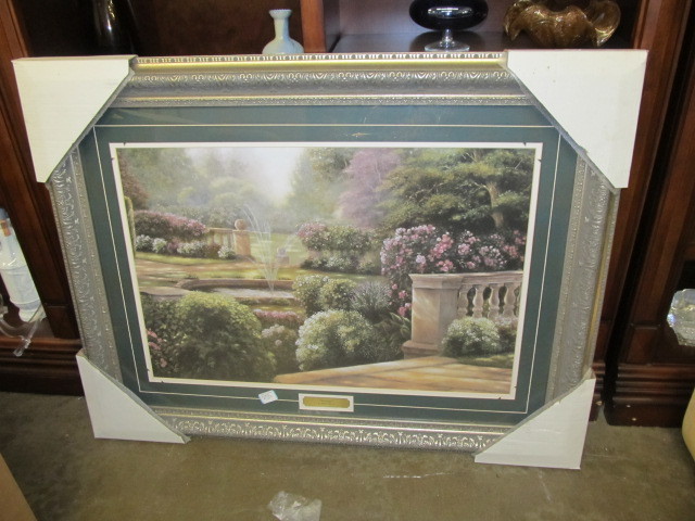 lot 86 image: Large Framed Print -&nbspNEW