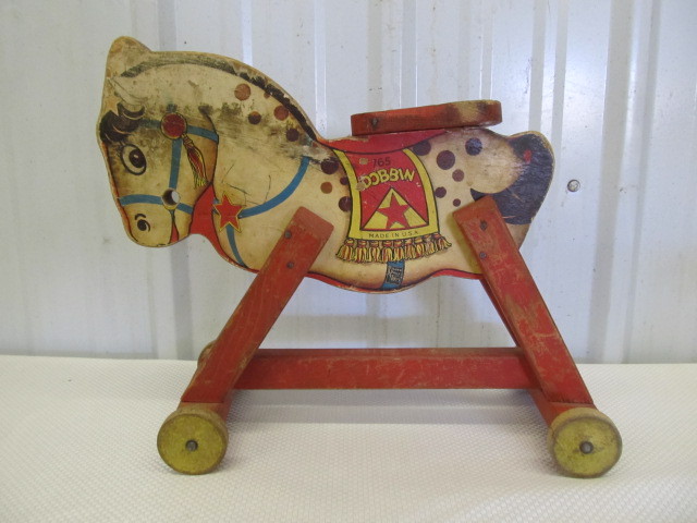 vintage fisher price horse