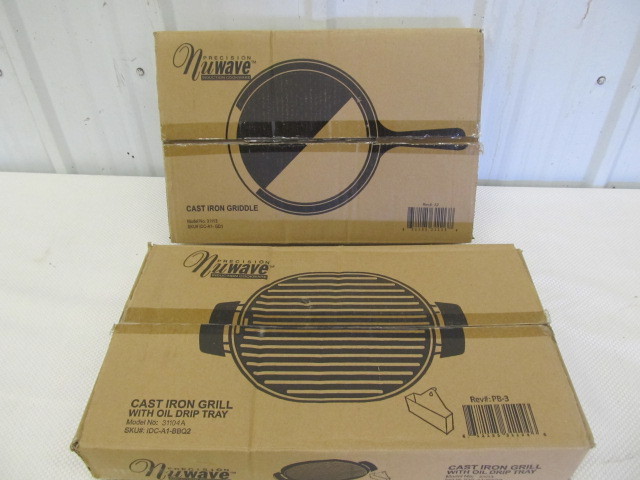 lot 4 image: Brand New NUWAVE Griddle & Skillet