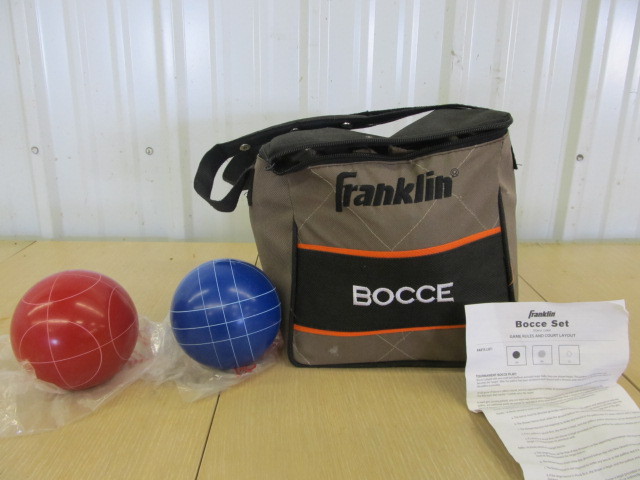 lot 174 image: Brand New Franklin BOCCE Ball Set