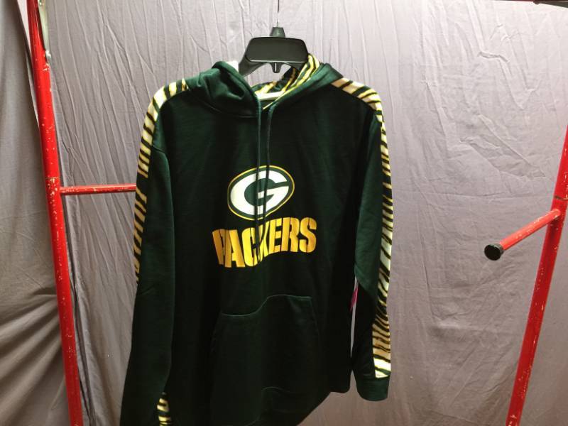 lot 46 image: Green Bay Packers Pullover Adult Size L