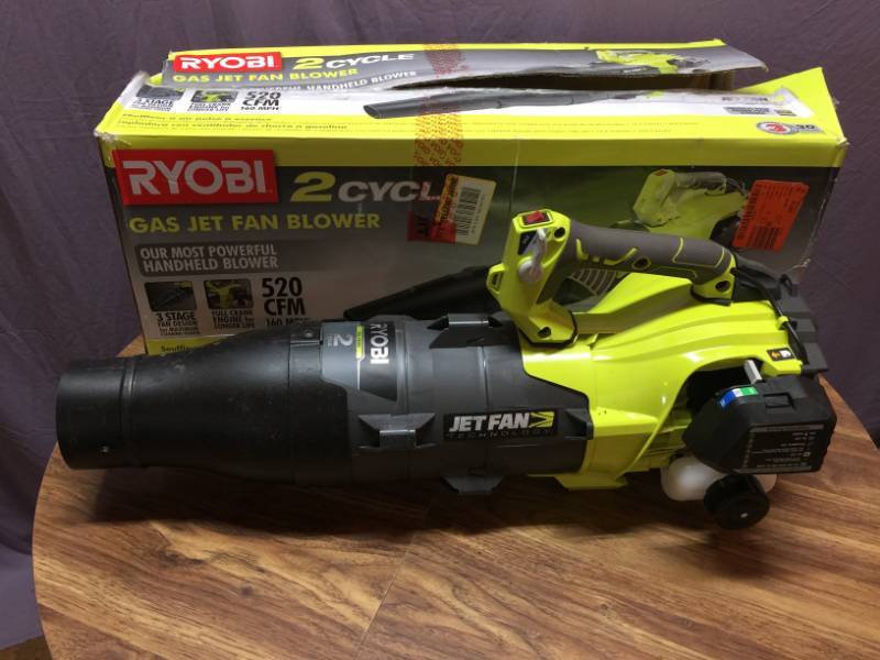 lot 93 image: Ryobi 2 Cycle Gas Jet Fan Blower
