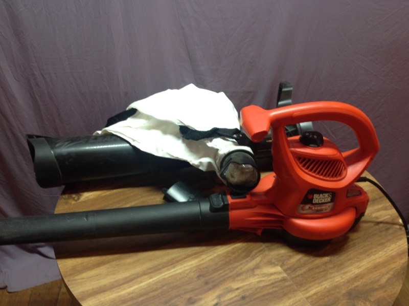 lot 172 image: Black & Decker Leaf Blower & Vac