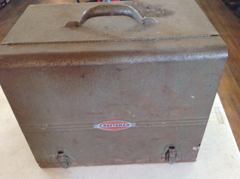 lot 177 image: Vintage Craftsman Skill Saw in Metal Case