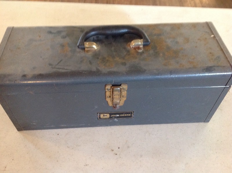 lot 175 image: John Deere Tool Box Full of Tools