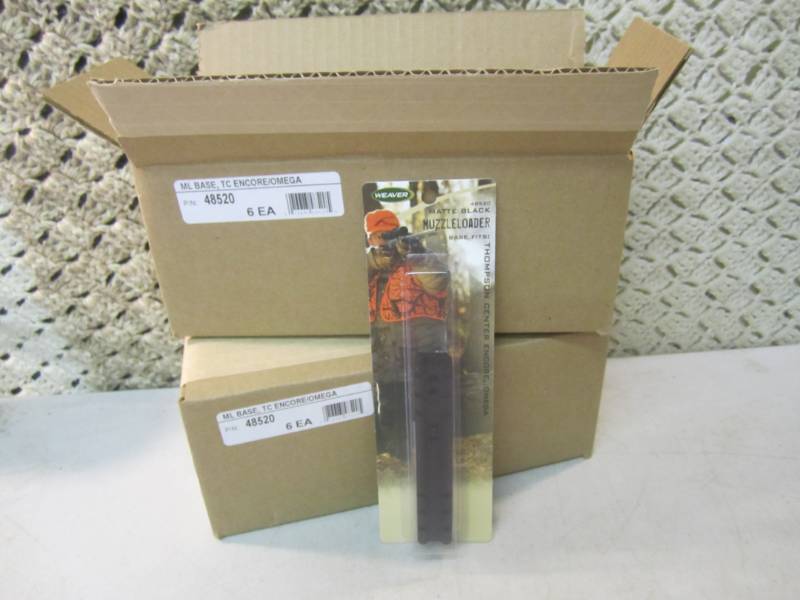 2 Cases with 6 each of Weaver 48520...