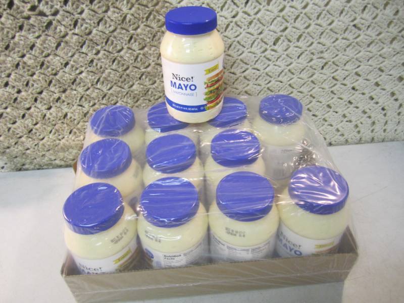 Case of 12 Jars of Mayo Best by Mar...