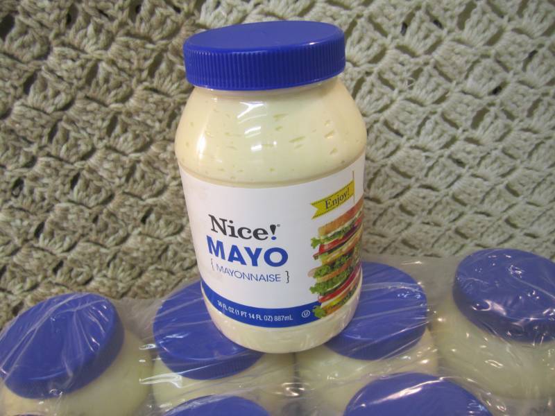 Case of 12 Jars of Mayo Best by Mar...