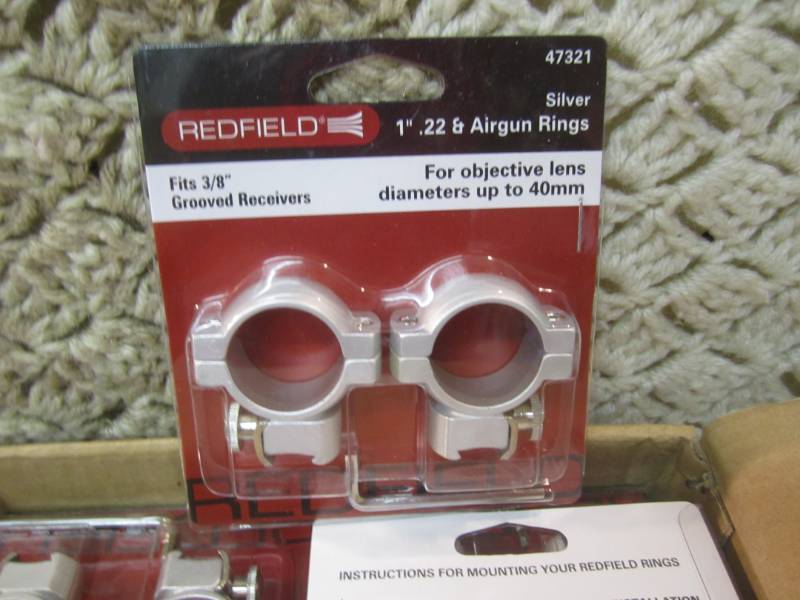 Case of 12 Redfield 1 .22 & Airgun...