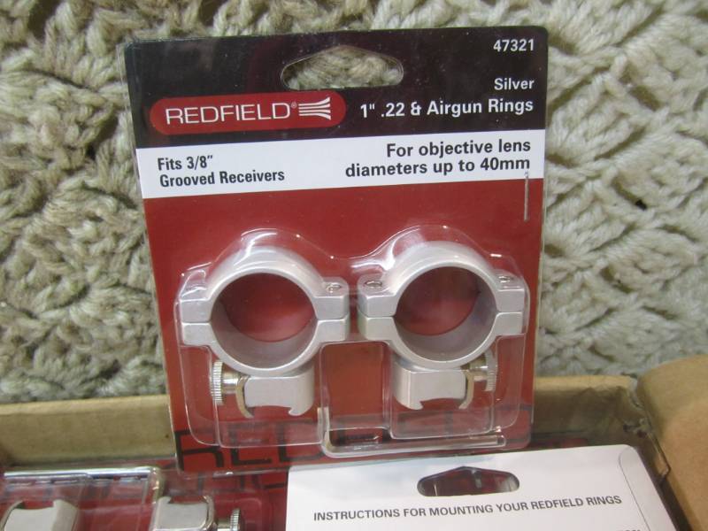 Case of 12 Redfield 1 .22 & Airgun...