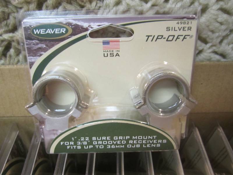 Case of 12 Weaver Tip-Off 1 .22 Su...